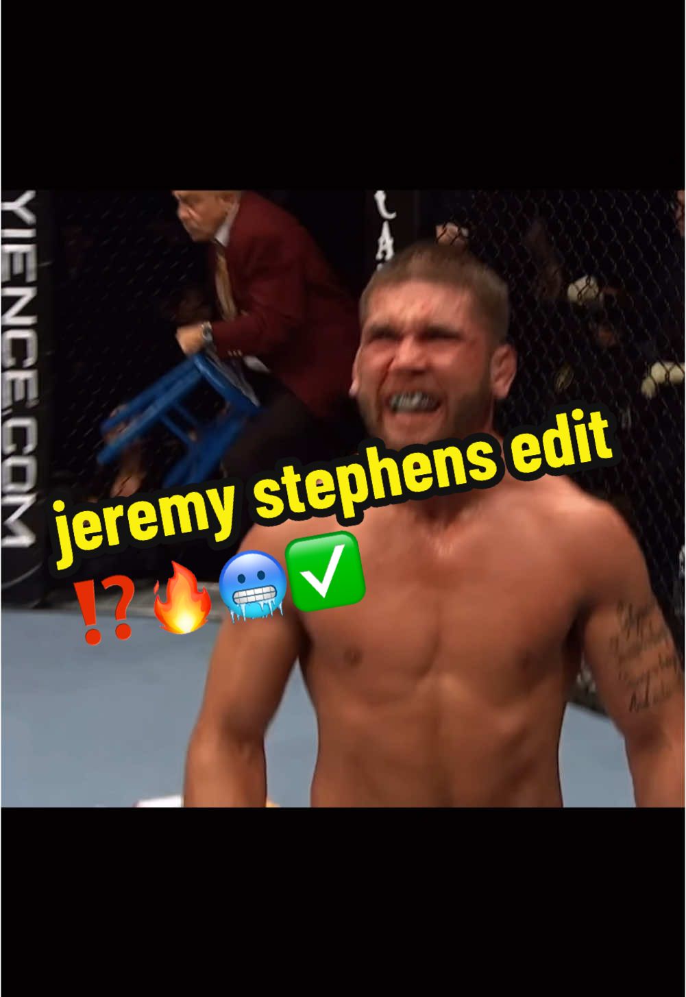 jeremy stephens edit ⁉️🔥🥶✅  ##UFC##scared##réel##ufcfightnightightnight ##mma##viral##trending##fyp ##fyp##kickboxing##boxing##wrestling##jiujitsu##muaythai##sports##alexpereira##israeladesanya##derricklewis##francisngannou##defence##derricklewis##ko##sub##alexpereira#volk #jeremystephens #bkfc #eddiealvarez #khabib #khamzat #145 