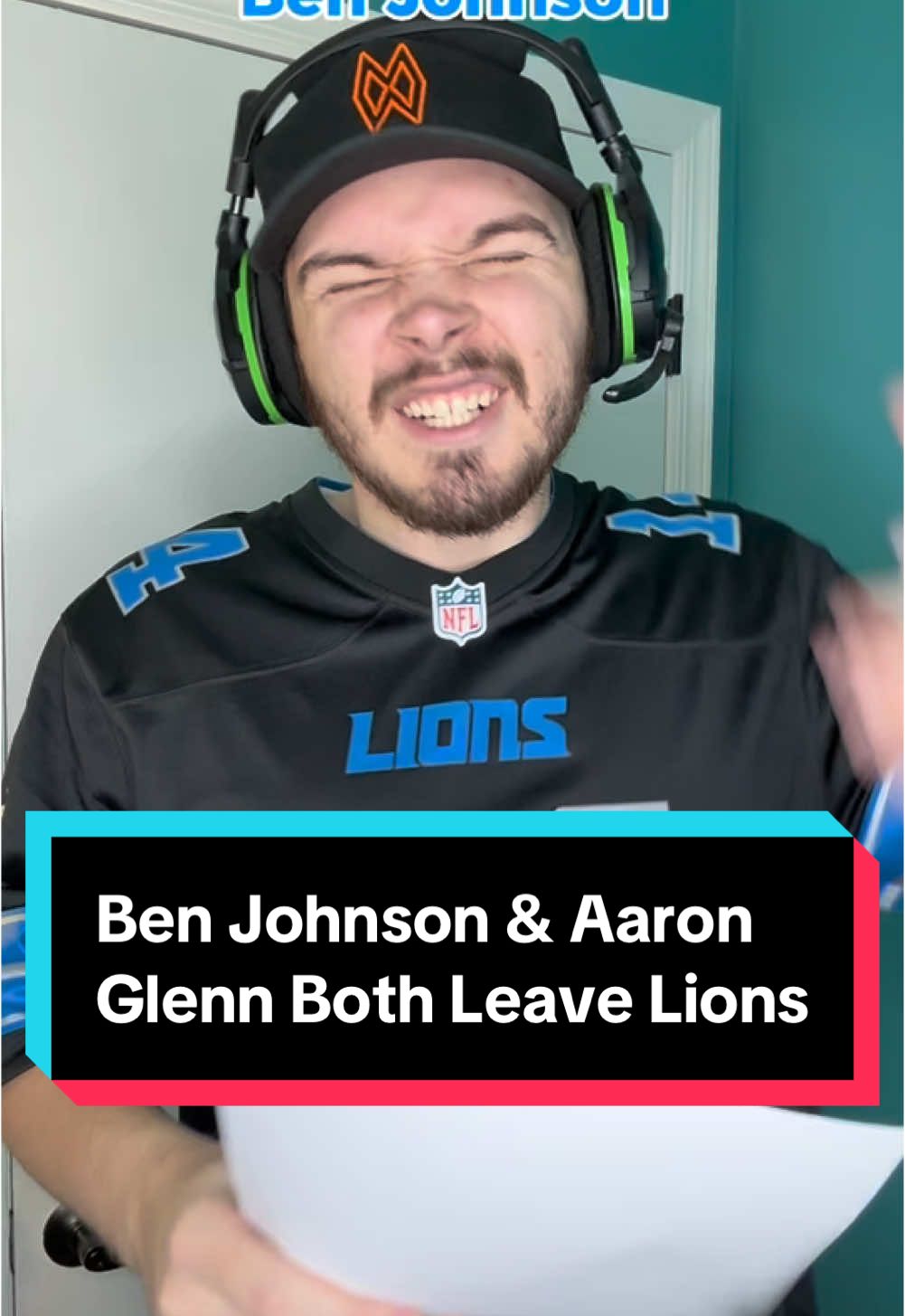 Ben Johnson & Aaron Glenn Leave Lions For HC Jobs #nfl #nfltrending #nflviral #nflfootball #lions 