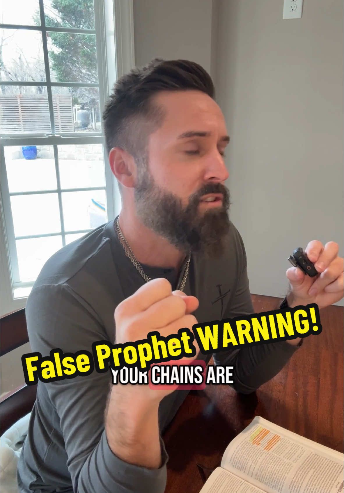 Warning! #prophet #falseprophet #endtimes #Bible #Jesus #God #christiantiktok #faith #warning 