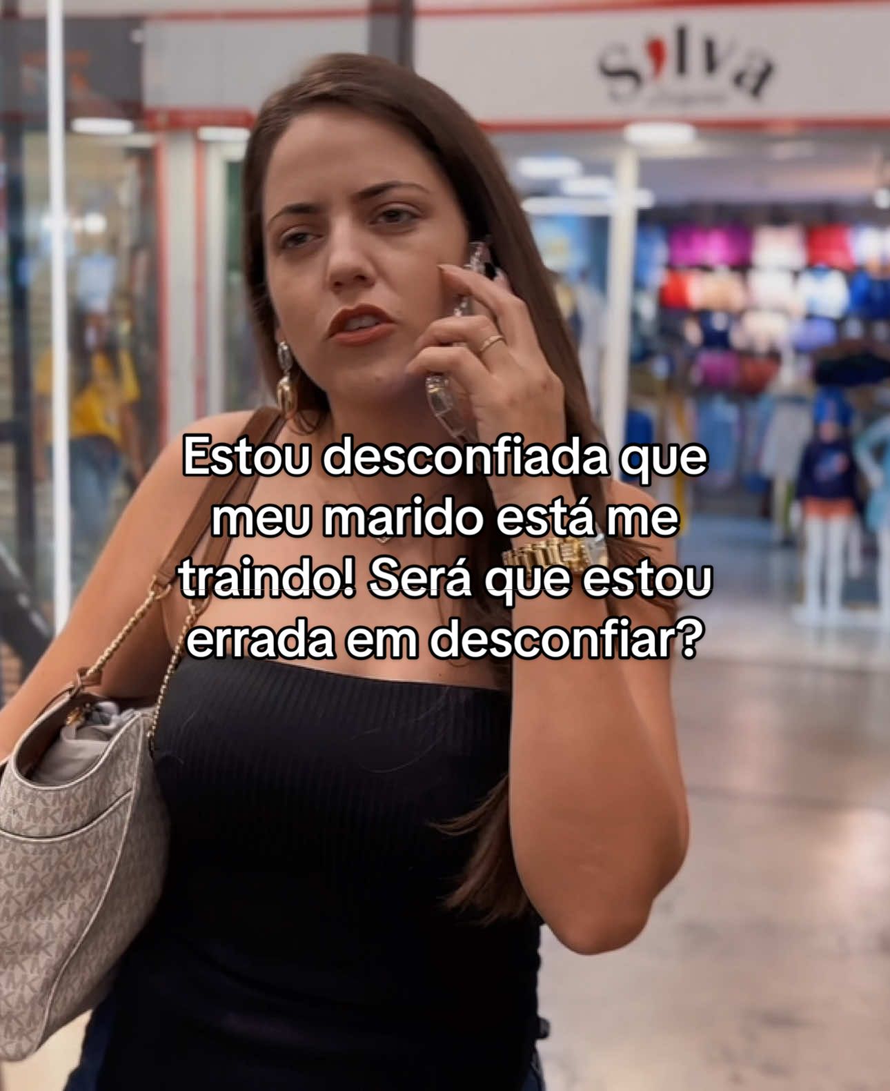 Estou desconfiada que meu marido está me traindo! Será que estou errada em desconfiar? #tamara #tamarakastro #novelas 