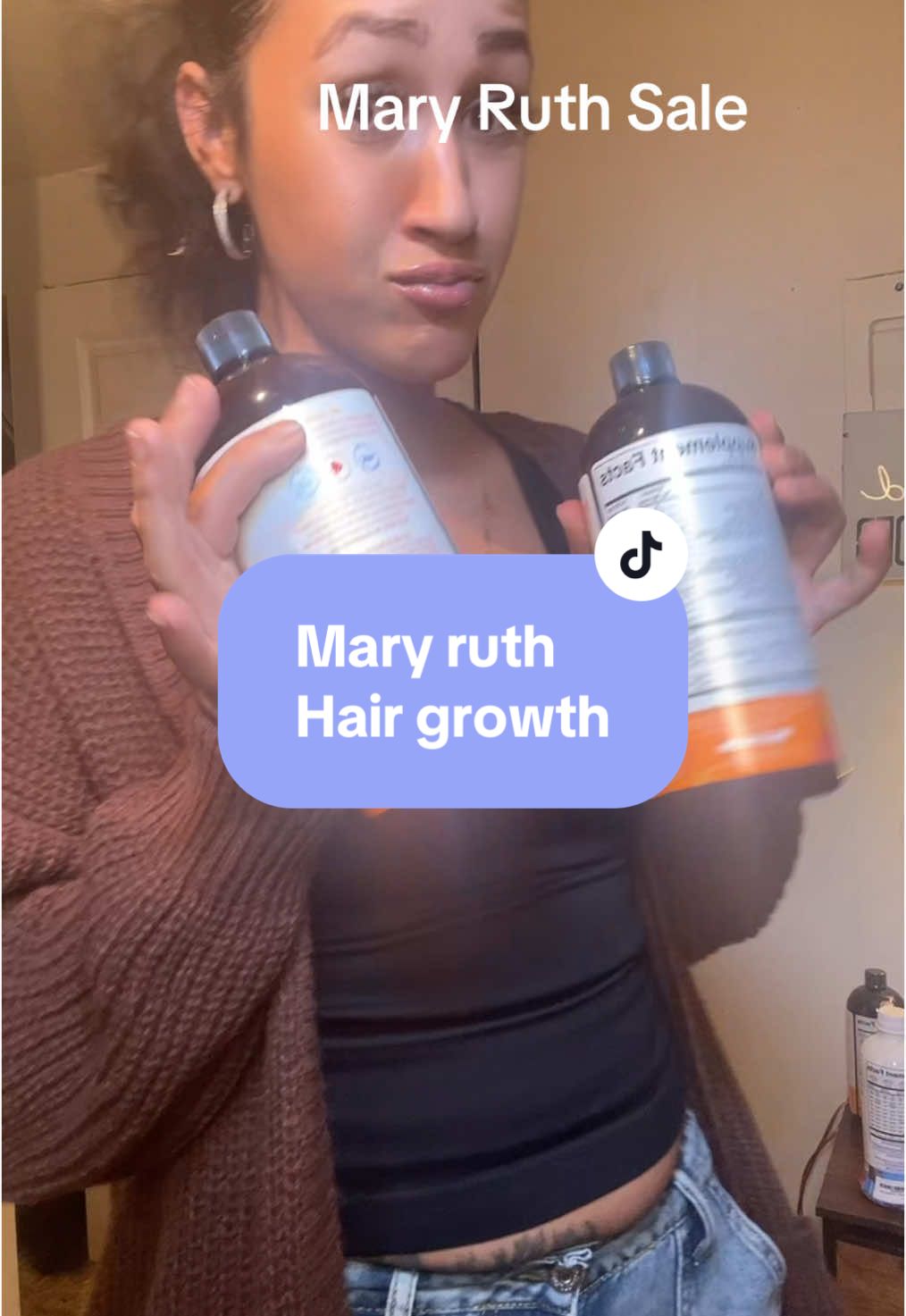 I love me some Mary Ruths @MaryRuth's #hairgrowth 