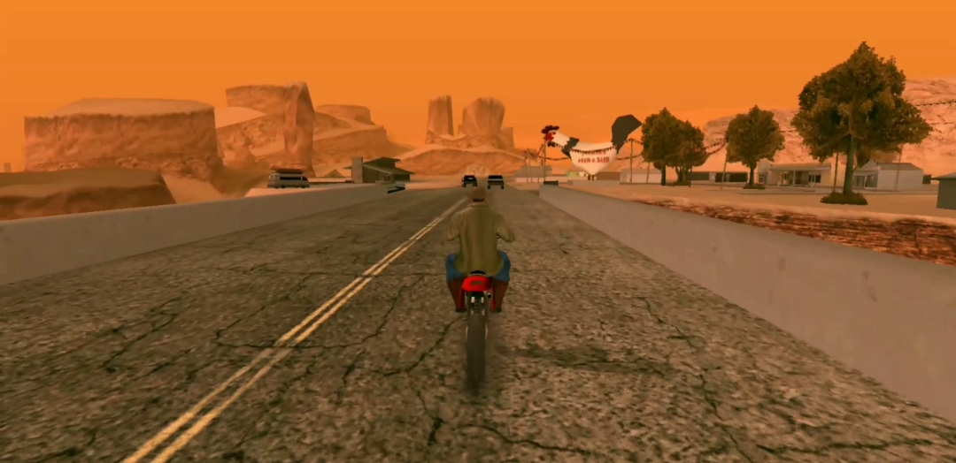 perjalanan pendek CJ all my exes live in texas #fyp #gta #gtasanandreas #cinematic #nostalgia #sadvibes 