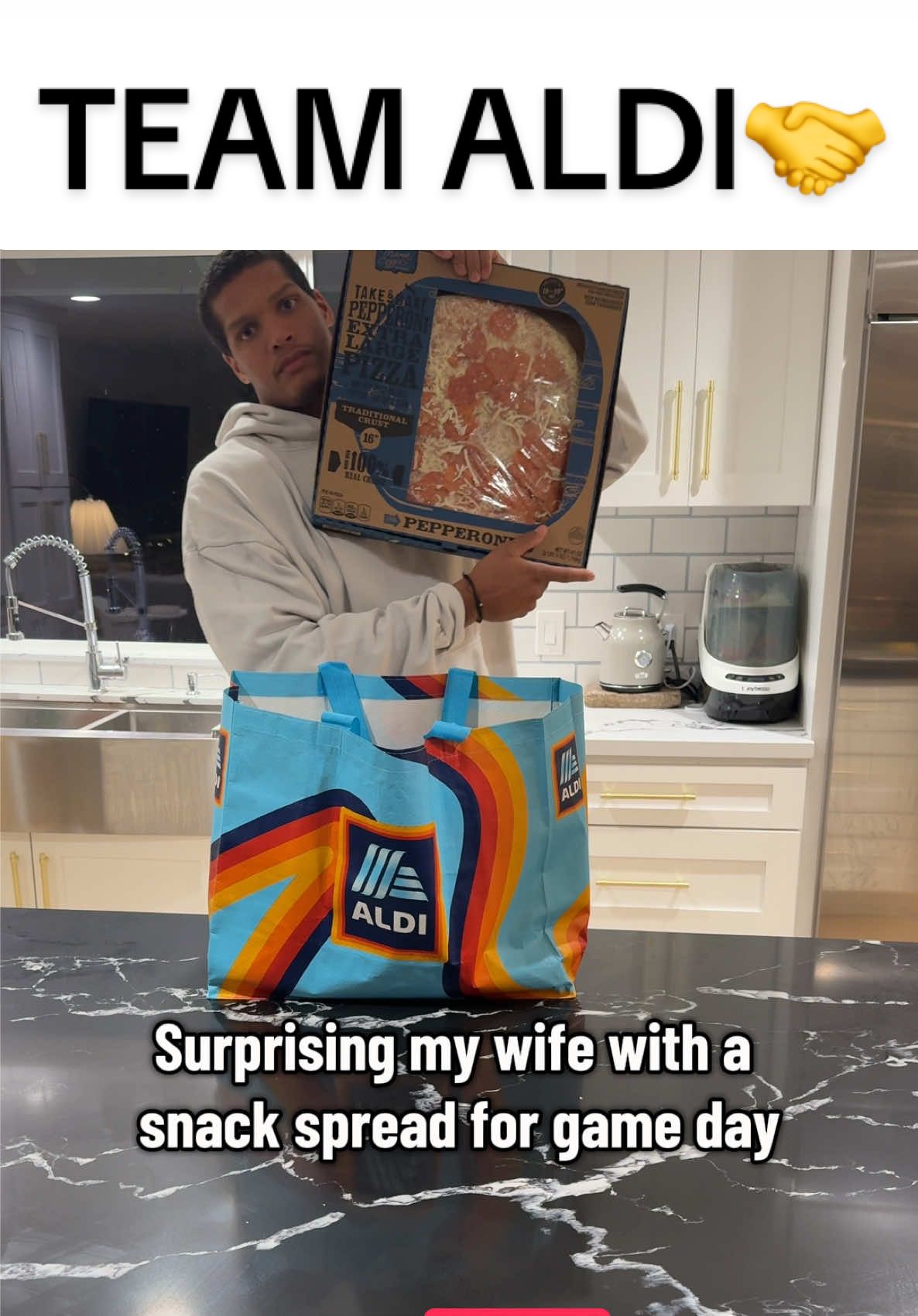 #ALDIPartner @ALDI USA is my new fave QB, now that you can get up to 25% savings for Game Day. #biggame #footballsunday