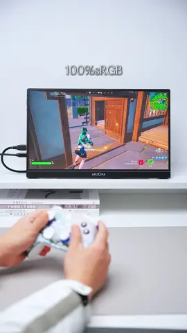 🎮 144Hz of pure gaming bliss! Smooth, fast, and ready for action with the Z1FC. ⚡  🔗Link in bio #144Hz #GamingMonitor #PortableGaming #levelup #TechGear #PlayAnywhere #Arzopa #GameOn  #portablemonitor 