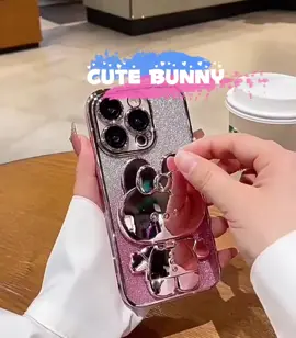 CUTE LITTLE BUNNY WITH MIRROR 🐰🐰 #jryucase #rekomendasicase #casinghp  #softcase #mirrorcase #casingsultanjryu #fyp 