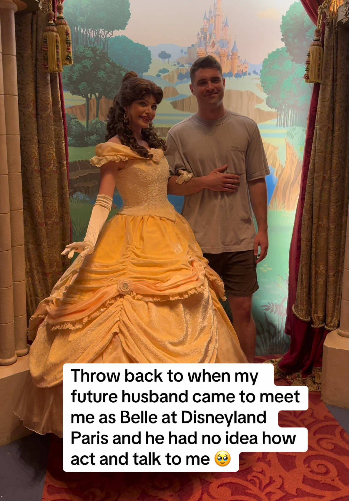 Will forever treasure this 🥹 #disneylandperformer #facecharacter #dlp #disneylandparis #castmember #castmemberstories #disneyaudition #disneyfacecharacter #disneyperformer #disneyaudition 