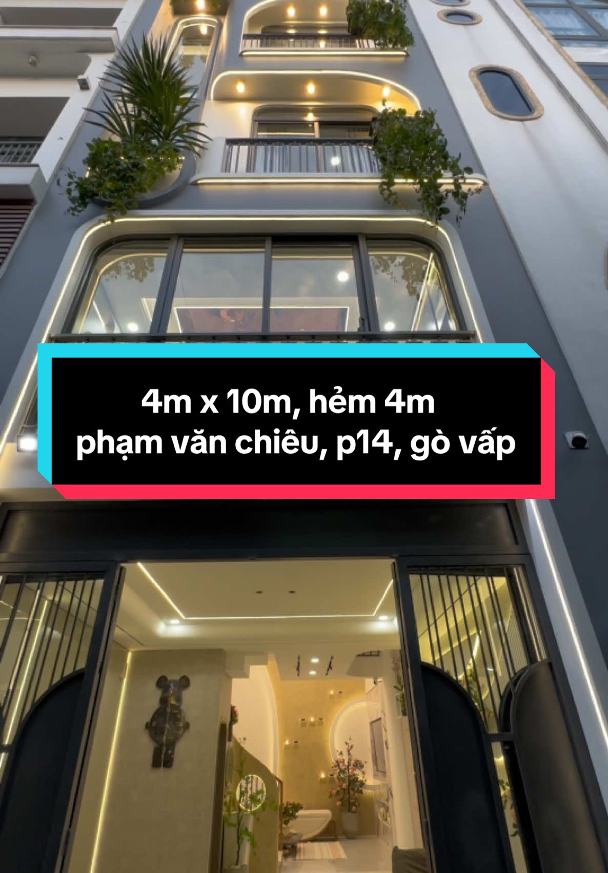 4m x 10m. Nhà đẹp hẻm 4m phạm văn chiêu, gò vấp #nhadep #nhapho #batdongsan #nhadepgovap 