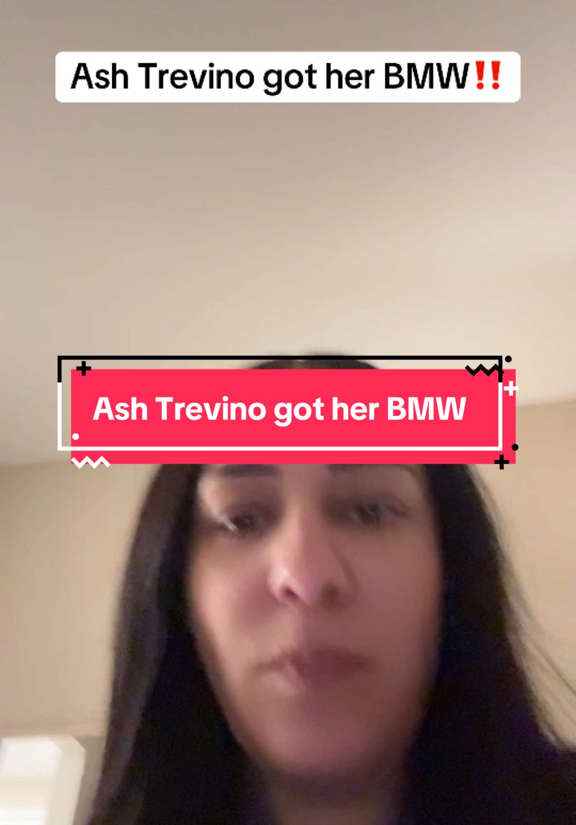 Ash Trevino got her BMW! #ashtrevino #tiktoklive #bmw 