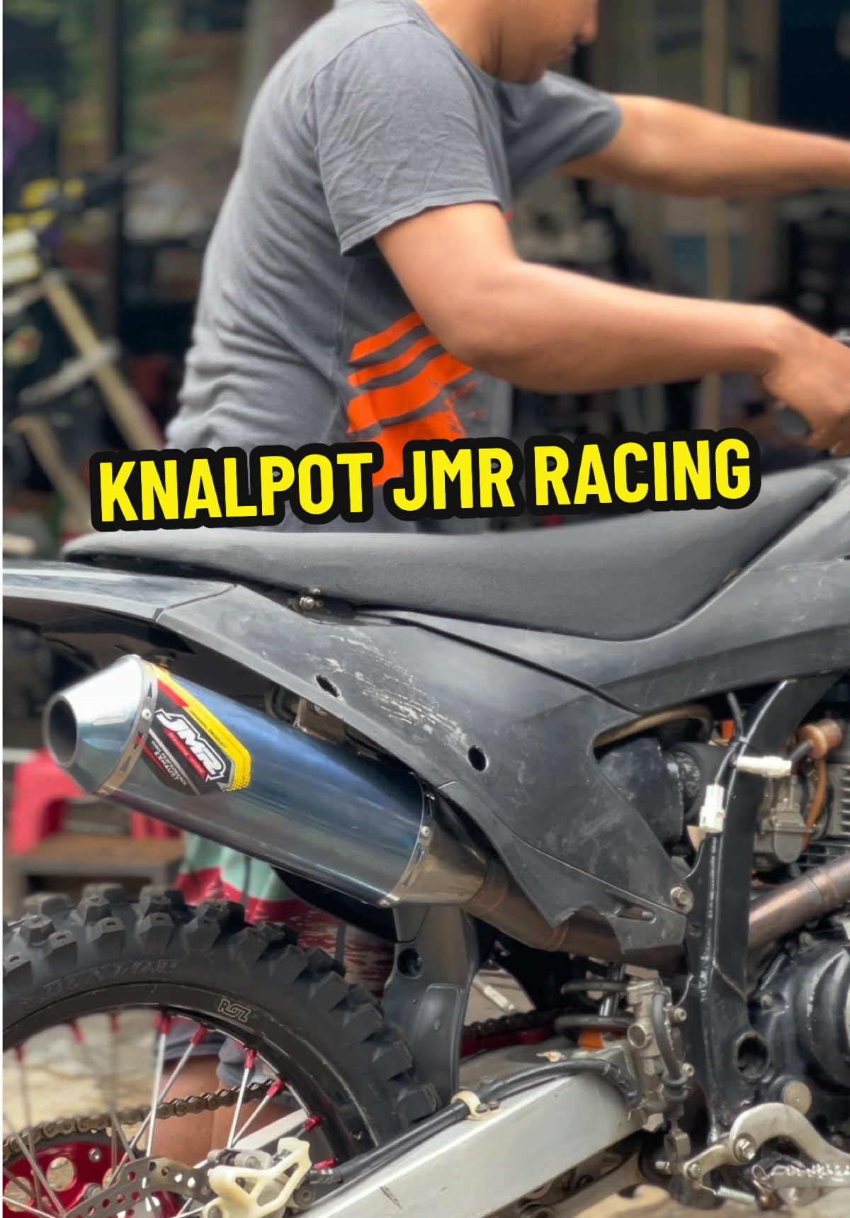 Knalpot power full jmr🤩🔥#knalpotracing #knalpot #trail #supermoto #crf #klx #trailadventureindonesia #trabas #adventure #enduro #fyp #trabasindonesia #grasstrack 