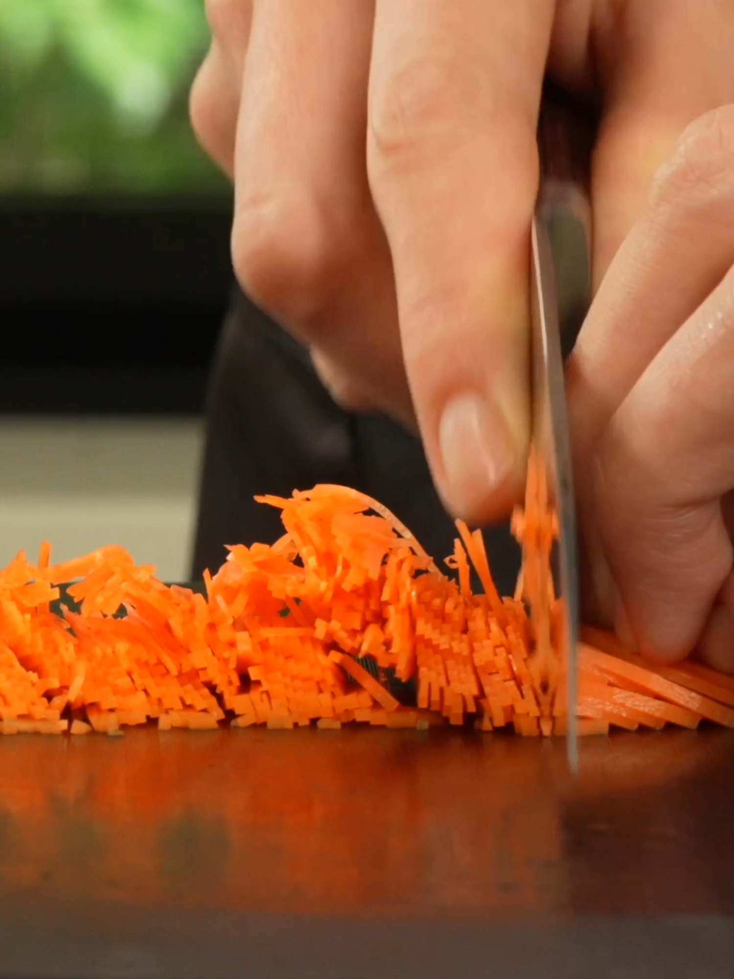 【ASMR】Shredded carrots ~ にんじんの千切り #knife #knifeskills #kitchentools #japaneseculture