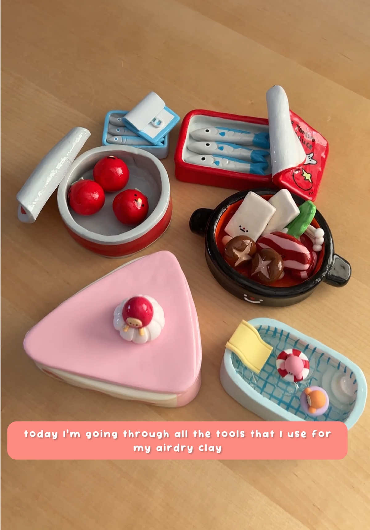 basic tools for airdry clay! please keep in mind that im a beginner, I’ve only done this for a couple months!! but people have kept asking me about what I use, so here it is!! I hope you guys find it helpful :’) @Crayola @LET'S RESIN #airdryclay #airdryclayideas #clay #craft #tutorial #whatyouneed #crafting 