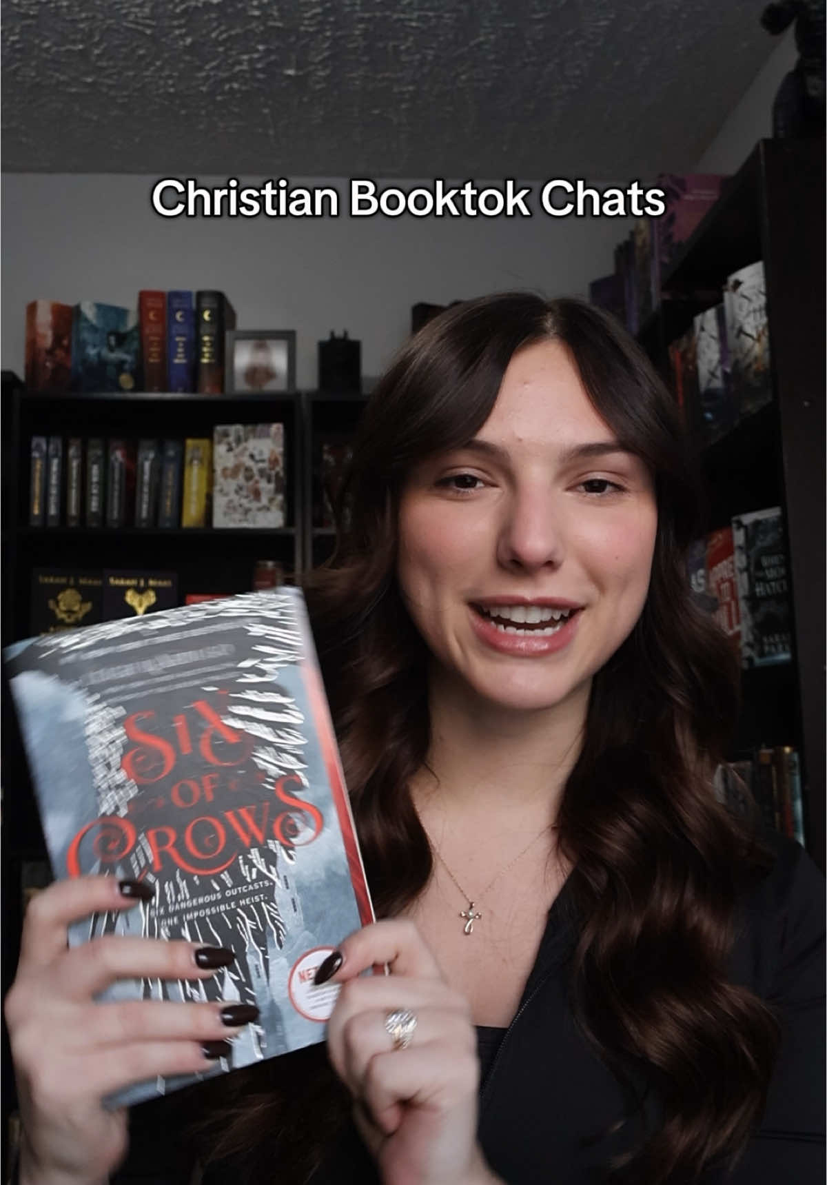 Personally wasn’t my favorite series, but content wise I think you’re good to go!  #BookTok #christianbooktok #sixofcrows #foundfamily #fantasybooks #reading 