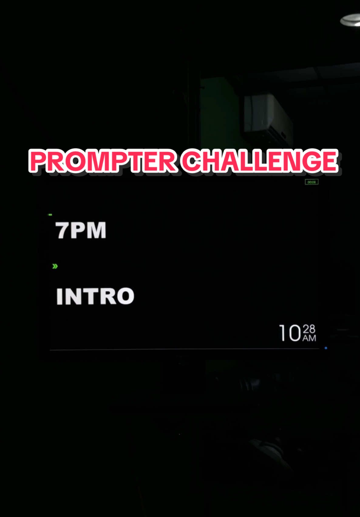 Been a while, so here you go! #prompterchallenge #teleprompter #prompter #newsreporter #newsanchor #newsanchorchallenge #fyp #newsforce 