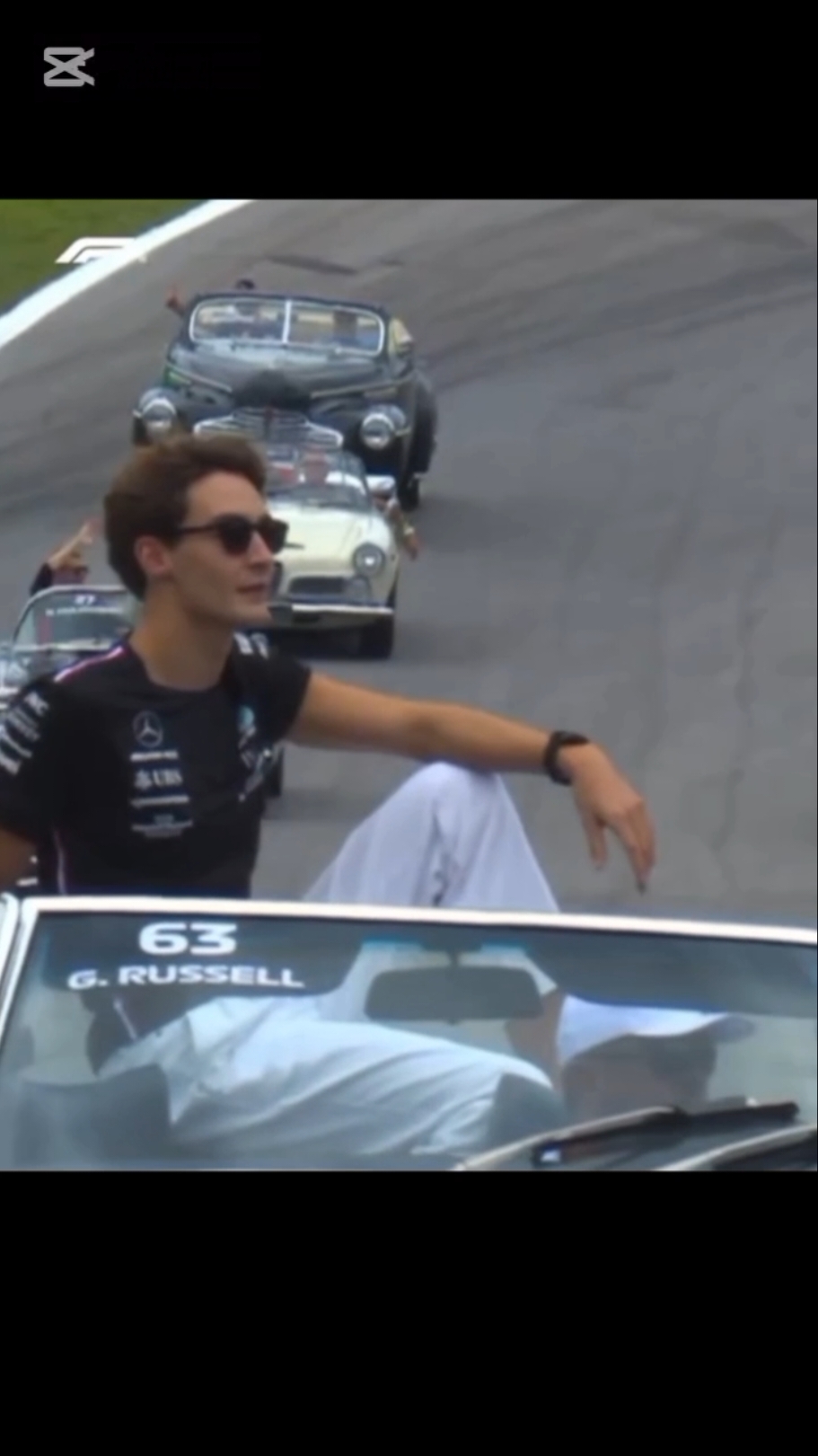 george has a diva spirit 💅 #f1 #f1tiktok #formulaone #f1fyp #fyp #f1funny #georgerussell #gr63 #mercedes #mercedesamgf1 #mercedesf1 