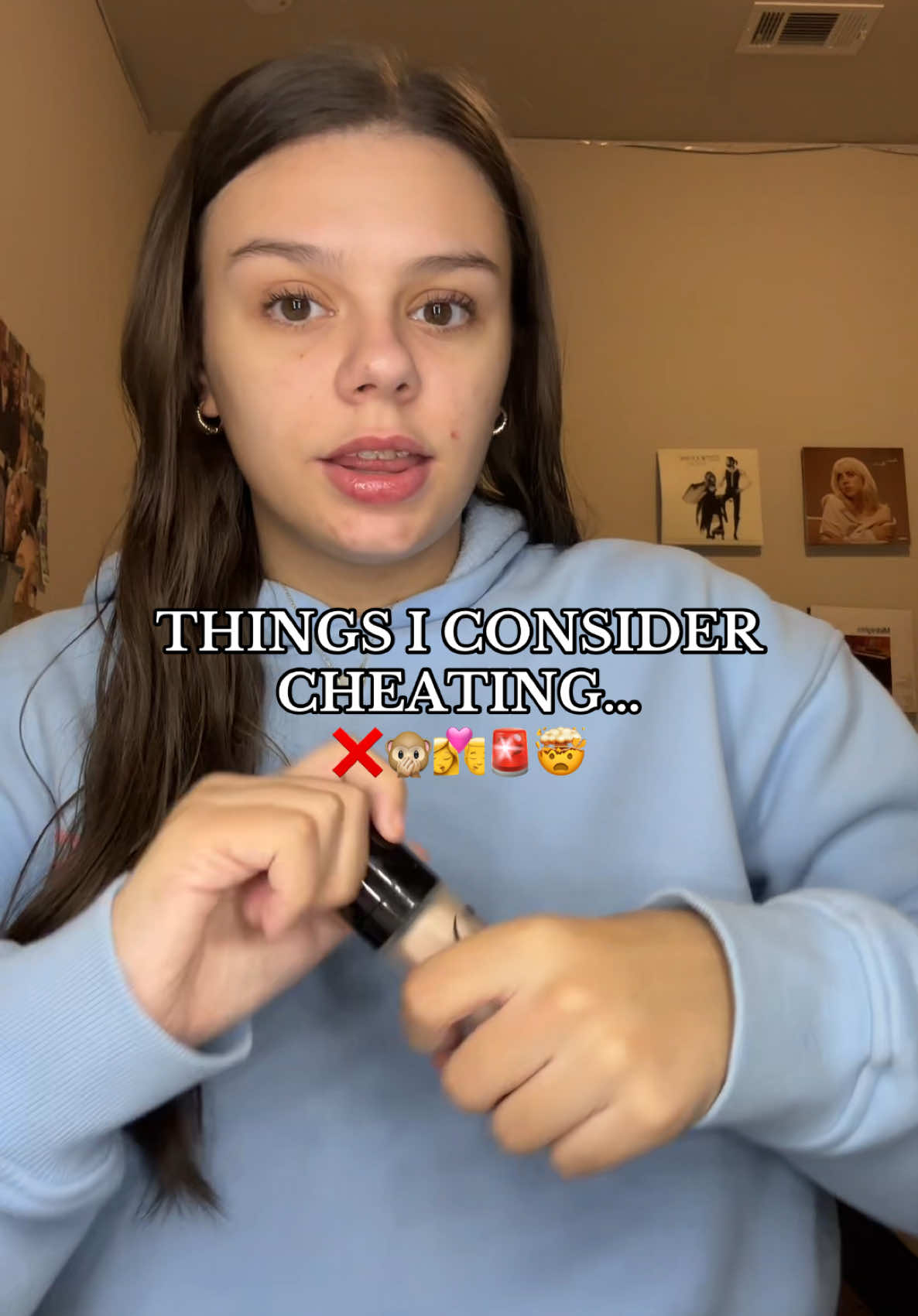 THINGS THAT I CONSIDER CHEATING!!🚨🤯🙊❌👩‍❤️‍💋‍👨 #grwm #unpopularopinion #controversy #chitchatgrwm #makeup #skincare #tips #couple #dating #influencer #cheatingboyfriend #fyp @Saie @Tower 28 Beauty 