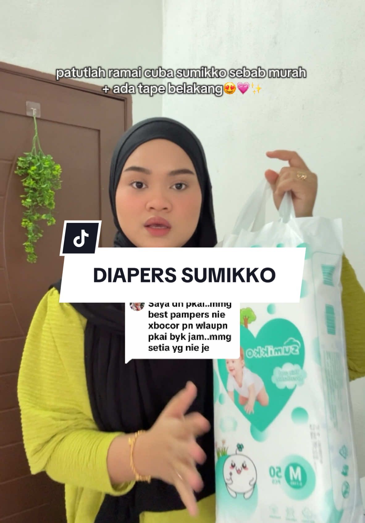 Replying to @Ierara228 jom try brand sumikko pulak korang😍terima kasih feedbacknyaa  #diapersmurah #sumikko #darwish #bayigemes #masyaallahtabarakkallah #cutebaby #babynovember #permatahati #fyp #spillbaranggemoy #trending #foryourpage #fypplease #husbandwife #semoganaikfyp #fyp #ttcjourney #zuriat #tipscepatlekat #ttcfighter #babybump #due2024 #pejuanggarisduamerah #bumilsehat #trimester3 #pregnantlife #trimester2 #35weekspregnant #due2025