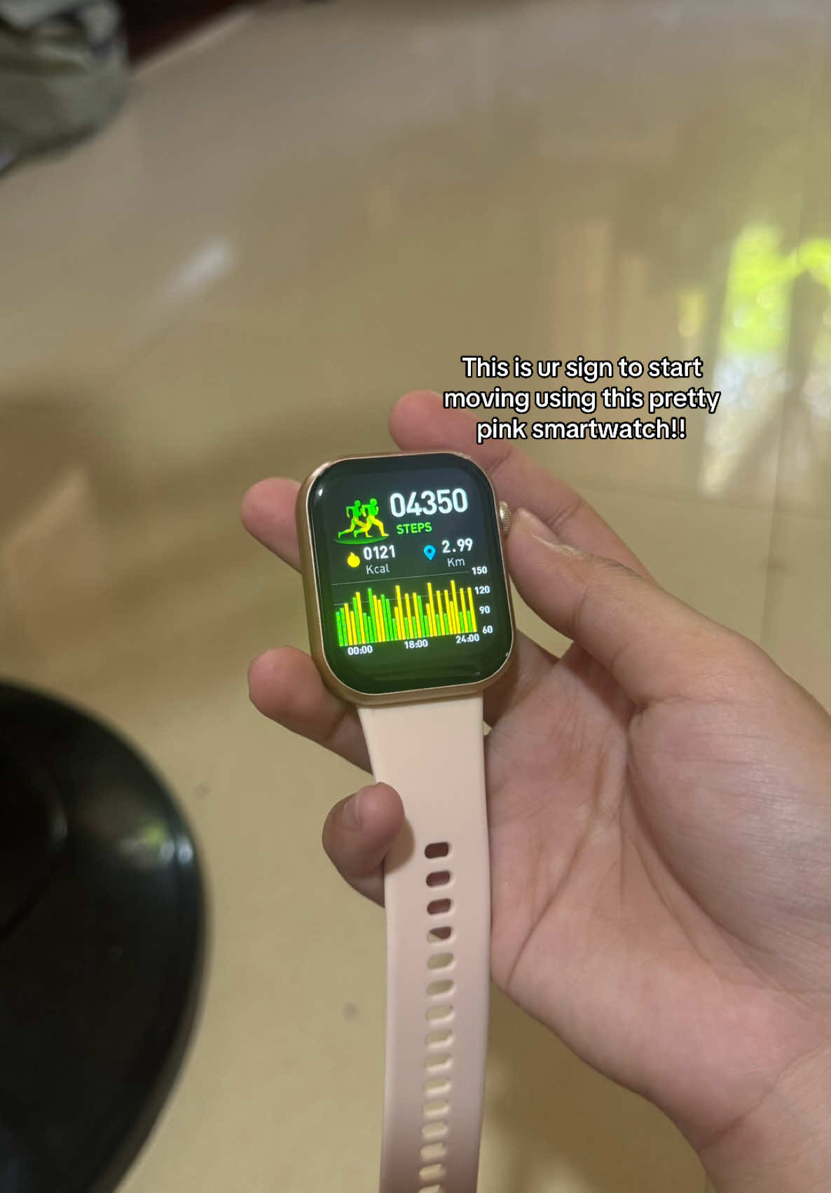 Hindi mag l-lie yan ante!! #smartwatch 