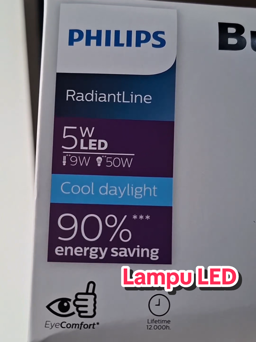 Lampu led PHILIPS RadiantLine Beli 3 Gratis 1 #lampu #led #philips #lampuled #lampuledphilips #lampu5watt 