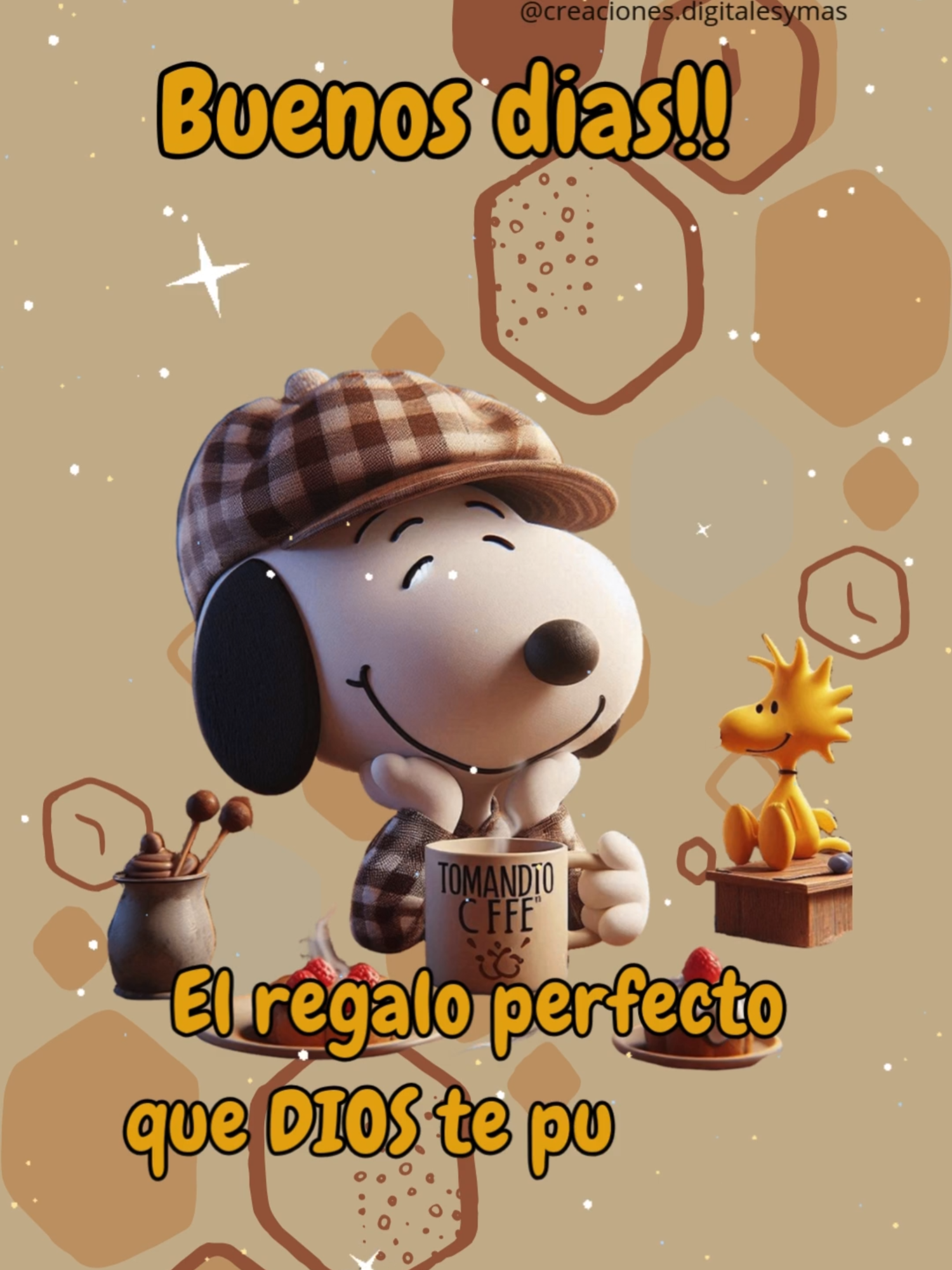 Buenos días #buenosdias #buendia #lindodía #snoopy #sábado #2025