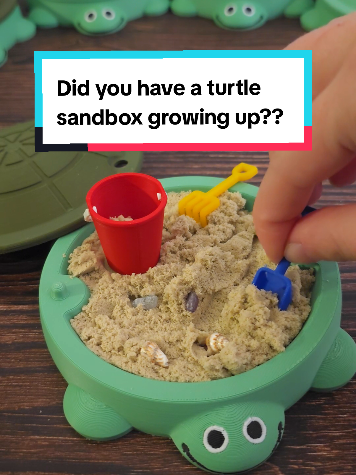 Relax and unwind with this nostalgic desk toy! 🐢 The Mini Turtle Sandbox makes the cutest little zen garden ☺️ #relax #calm #StressRelief #satisfyingvideos #nostalgiacore #nostalgiatok #90snostalgia #90sbabies #fypシ 