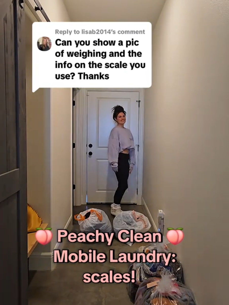 Replying to @lisab2014  Answering your questions about my mobile laundry service, Part 6.  #peachycleanmobilelaundry #laundry #workfromhome #sidehustle #SmallBusiness  #momboss #laundrytok  #makemoney 