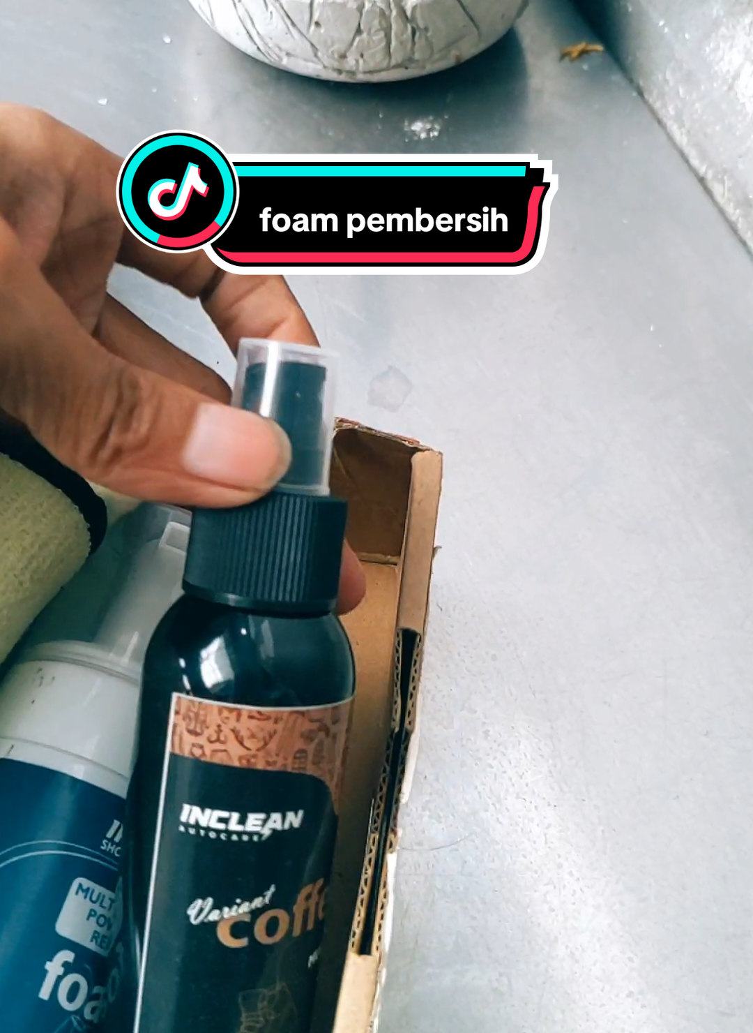 foam pembersih #fyp #pembersihsepatu #pembersihhelm #pembersihtas 