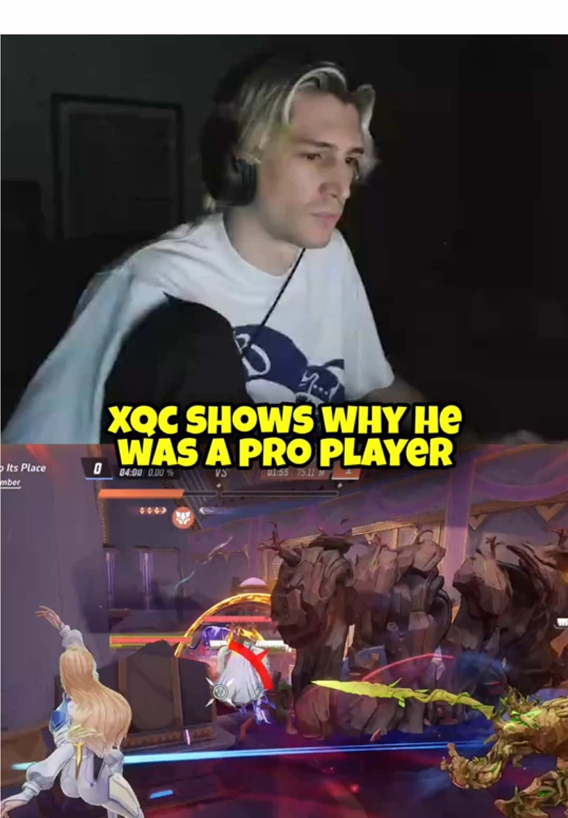 The face of concentration on this man’s face. #xqc #marvelrivals #gaming #proplayer 