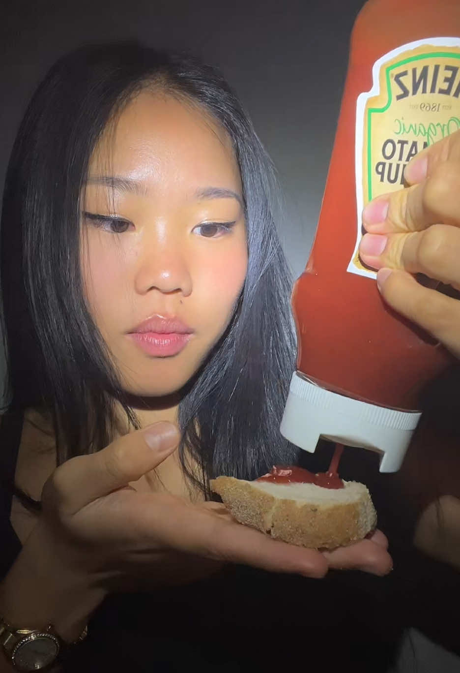 I’m the OG ketchup bread girl