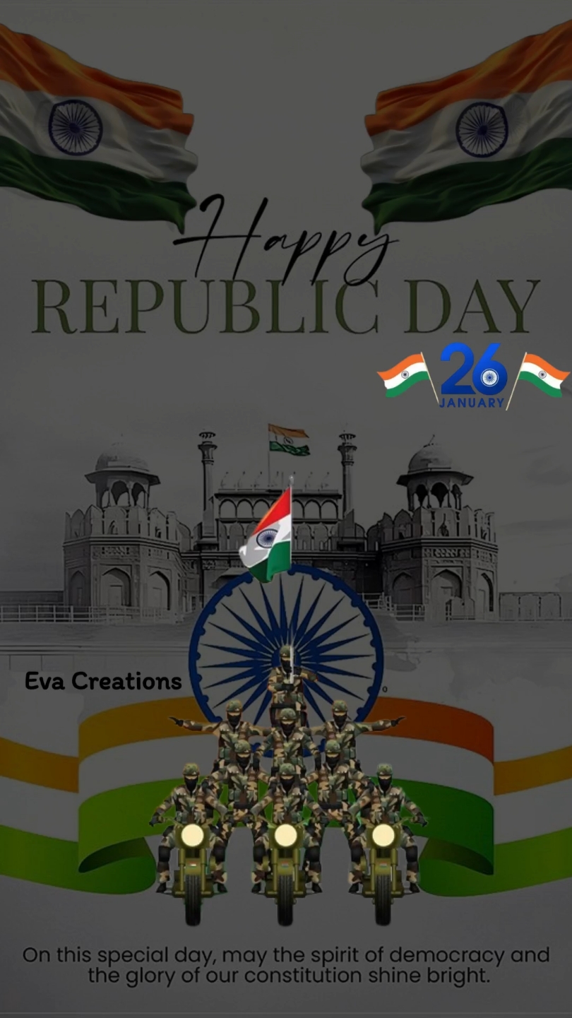 Advance Republic Day wishes #republicday #indianrepublicday #january26 #proudtobeindian #republicdayindia #റിപ്പബ്ലിക്ദിനം🇮🇳 #Republicday2025🇮🇳🇮🇳 