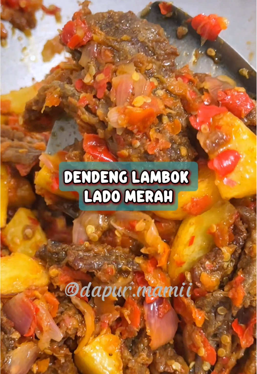 Ndak taraso sabulan lai kito puaso ramadhan sanak, ko salah satu menu nan wajib dibuek pas puaso bisuak mah sanak😍 Resep Dendeng Lambok Lado Merah✨  Bahan & cara membuat ada di video Selamat mencoba👩‍🍳 Jangan lupa like, save & share jika video ini bermanfaat🤍 #reseprumahan #resepmasakan #masakanpadang #masakanminang #dendenglambok #masakapahariini 