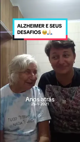 ALZHEIMER E SEUS DESAFIOS ! Gracas a Deus eu consegui passar por todas as fases lindamente ❤️🥰! #alzheimer #amor #foryou #viral #medicina 