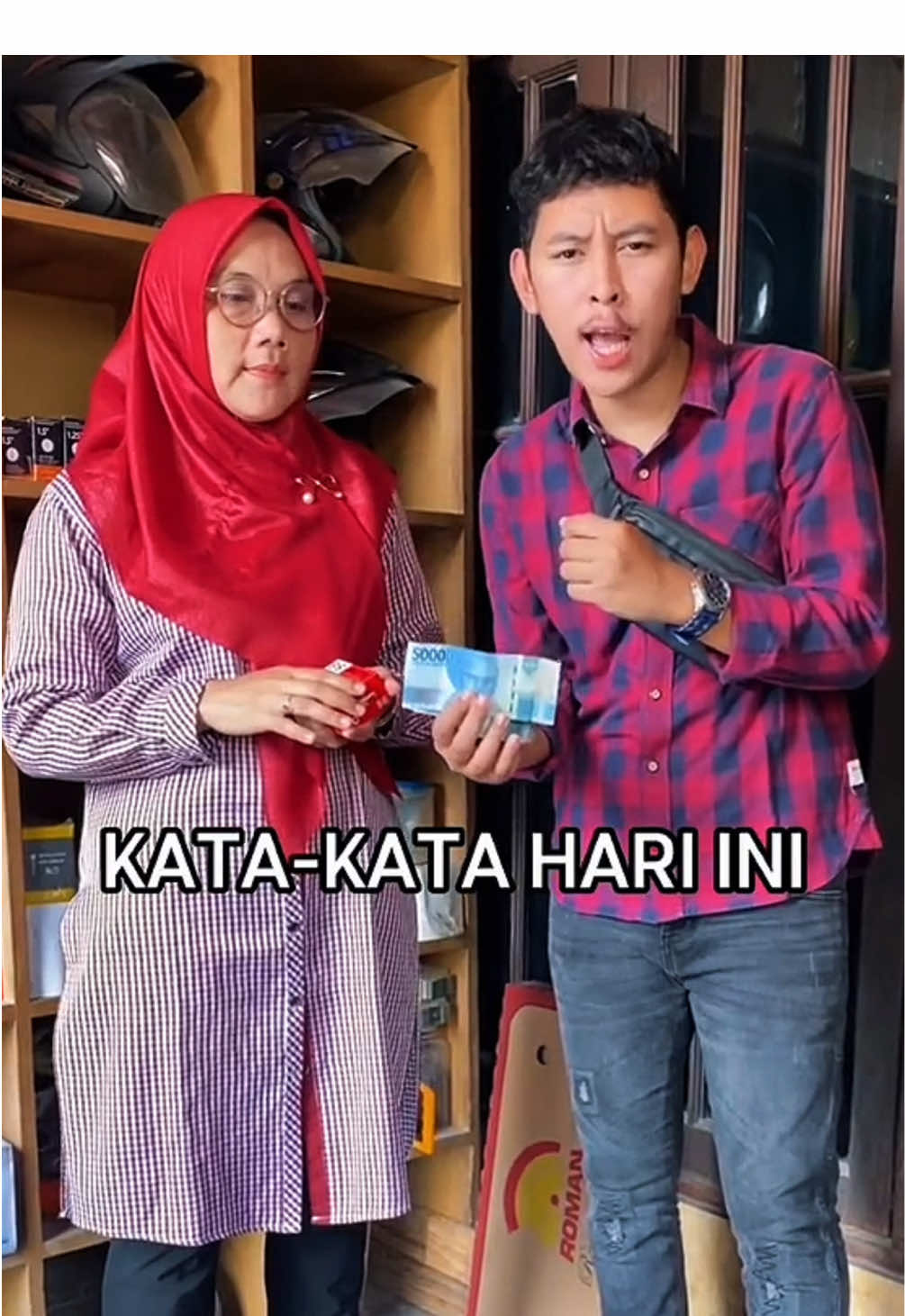 Kata-kata hari ini spesial dari ibu saya 😊😂