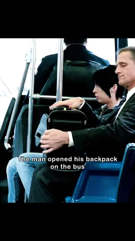 A man is unexpectedly wearing a gas mask on the bus.#usa_tiktok #movie #fyp #tiktok #us #flim #foryou #movieclip