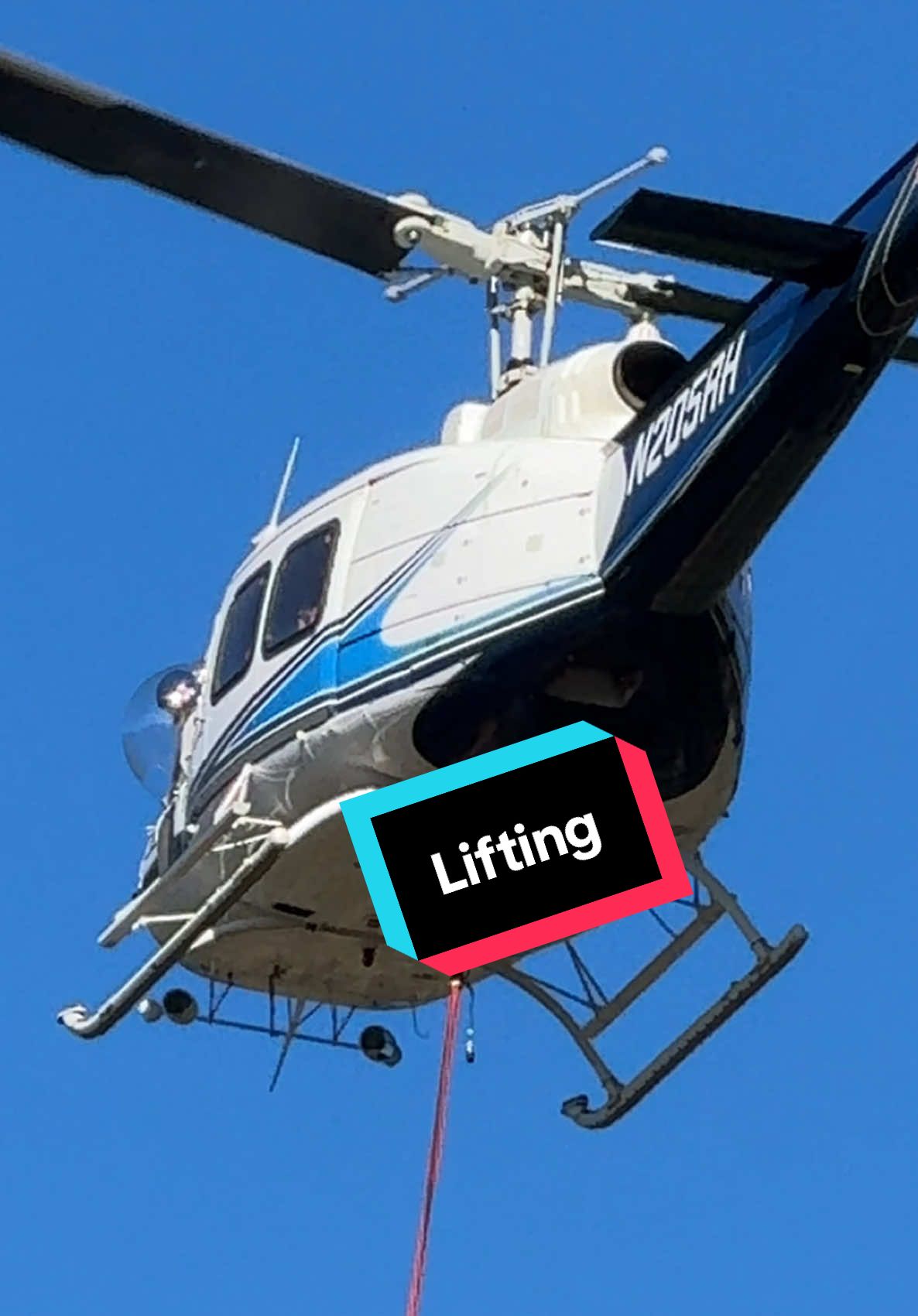 After 70 yrs, Huey still does America’s Lifting.  #Chopper #Pilots #PowerLines 