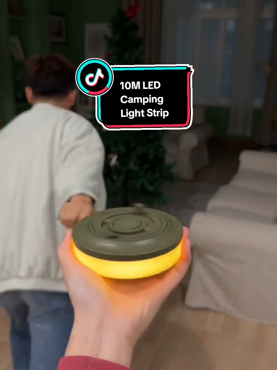 10M LED Camping Light Strip #Camping #Aliexpressunboxing #AliExpressGoodFinds #aliexpressfinds #bestproducts #TikTokMadeMeBuylt #coolstuff #gadgets #coolgadgets 