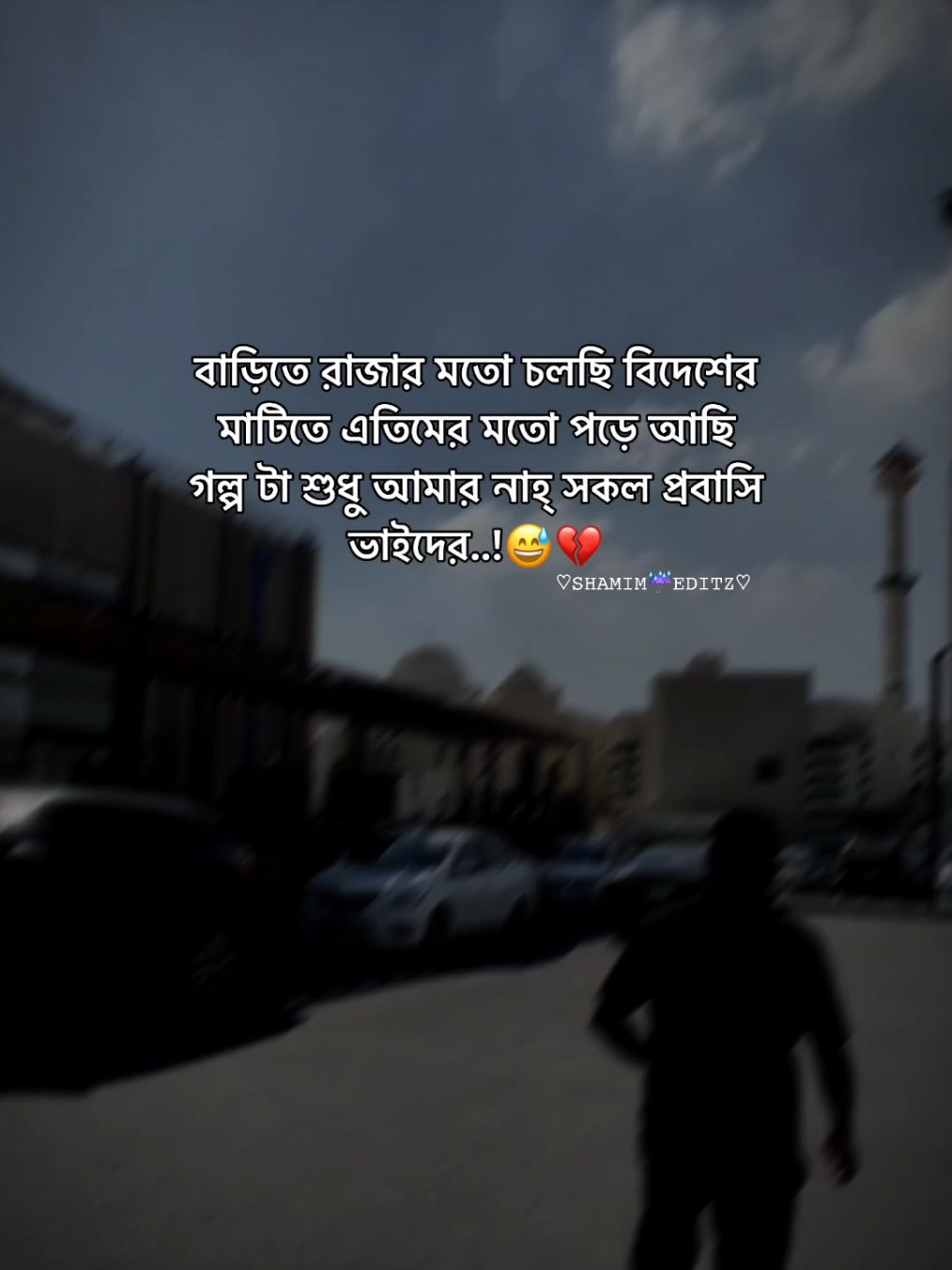 বাড়িতে রাজার মতো চলছি বিদেশের মাটিতে এতিমের মতো পড়ে আছি গল্প টা শুধু আমার নাহ্ সকল প্রবাসি ভাইদের..!😅💔#foryou #random_creator02 #fyp #bdtiktokofficial @TikTok Bangladesh #fypシ 