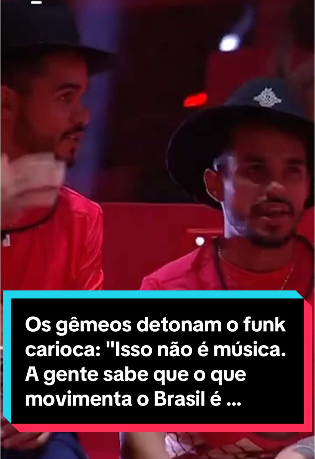 Os gêmeos detonam o funk carioca: 