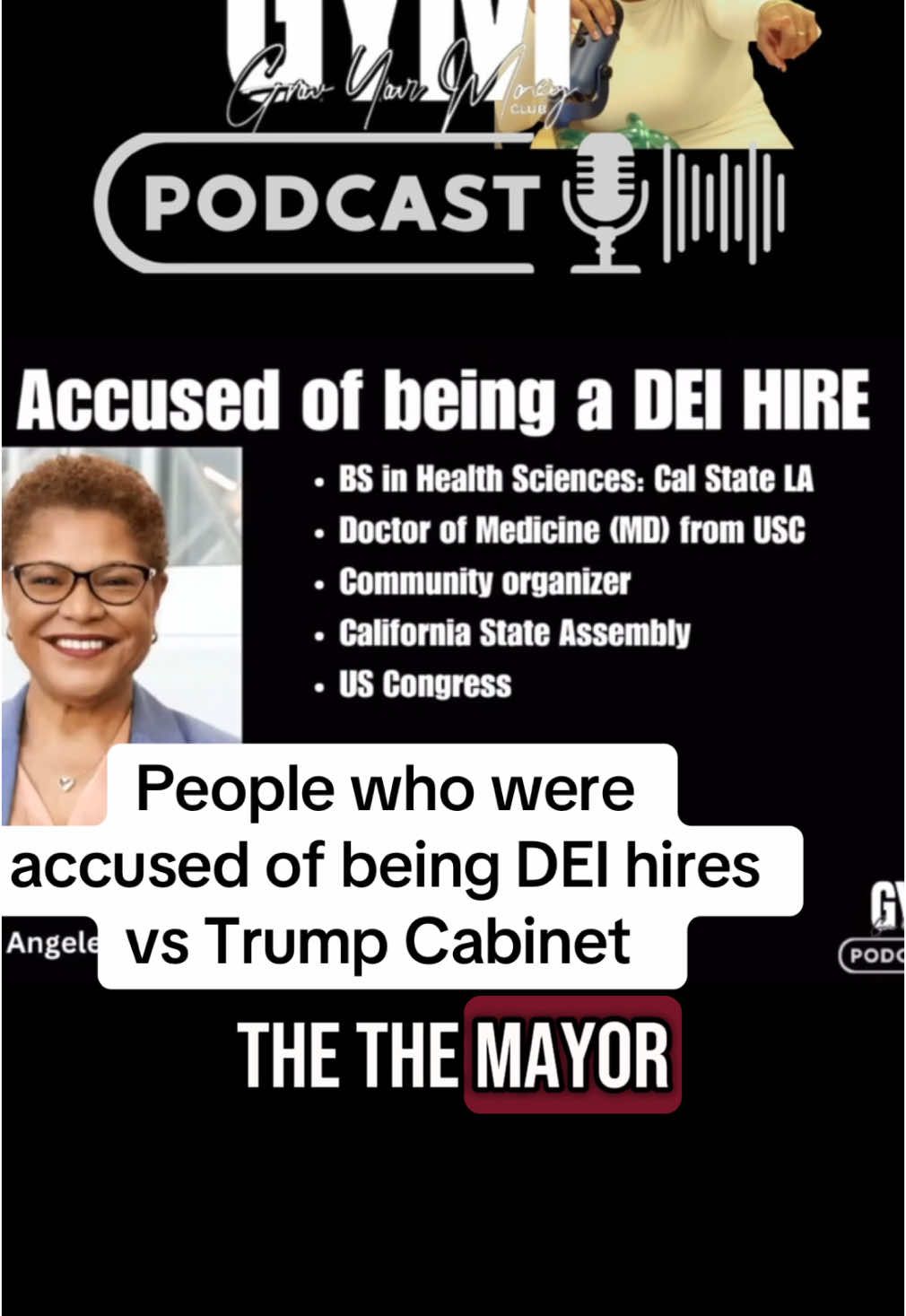 There’s a lot of talk about #DEIhires and unfortunately a lot of people are losing their jobs because of this divisive & r@c1st dog whistling. #DEI only means that other people with skills and talents have a seat at the table. It’s clear that this administration doesn’t value intelligence. You just have to be of a certain hue and have money to be qualified to run this country. This administration is a sham and a shame. We have to work harder, run faster, jump higher, push further. And we’re STILL called DEI hires. Time to create our own. Check out the people who were called DEI hires and their skills. Vs the folks that he put in his first cabinet and their qualifications. #wakeup #askconstance