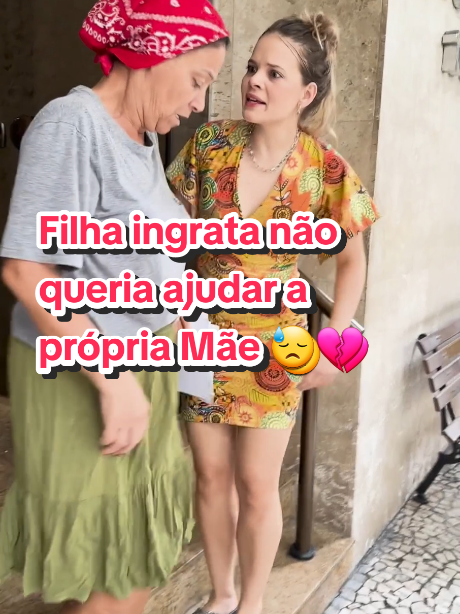 Filha ingrata não queria ajudar a própria Mãe 😓💔 #novelinhas #novelinhastiktok #novelas #histórias #cenas 