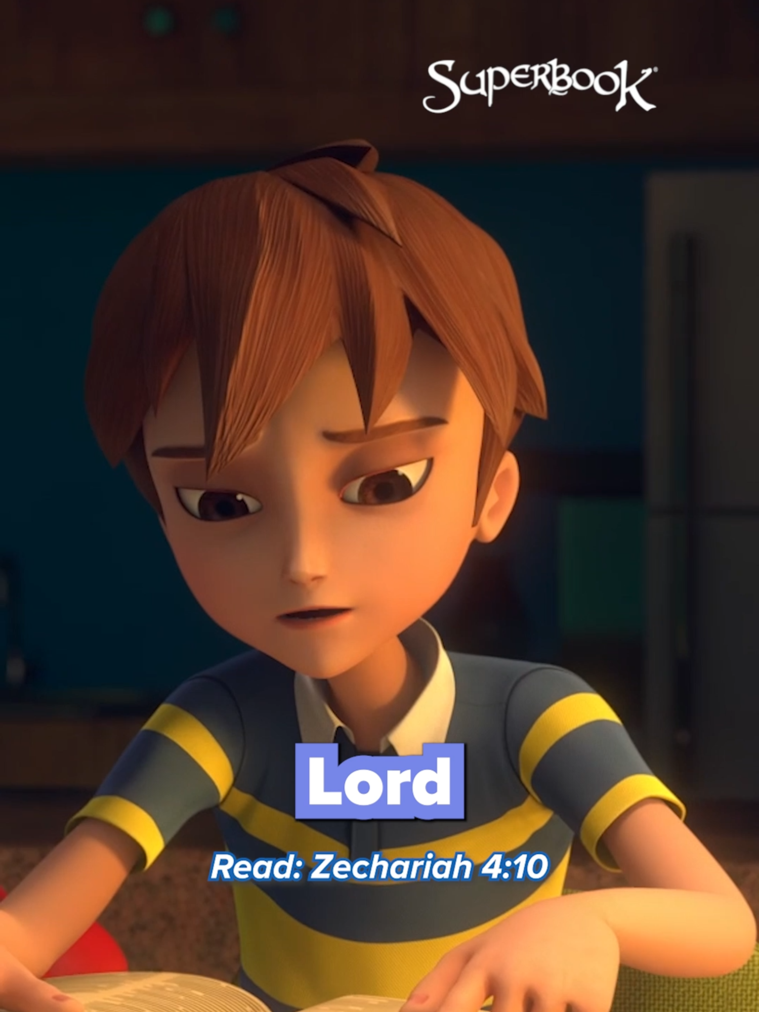 Do not be afraid to start doing things for God. Your small efforts can bring big changes in the long run. 🙌🏼 #Superbook #SuperbookQuotes #PartOfGodsTeam #Bible #fyp