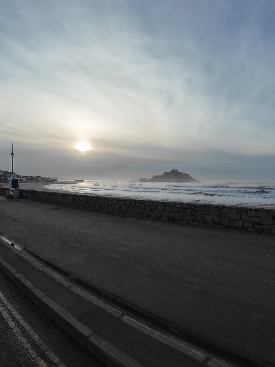what have you got to lose? another beautiful sunrise in cornwall. #2025 #gratitude #cycle #cycling #biketok #cycletalk #cyclingtiktok #cycletok #roadbike #merida #reacto #winter #cornwall #cyclist #sunrise #dji 