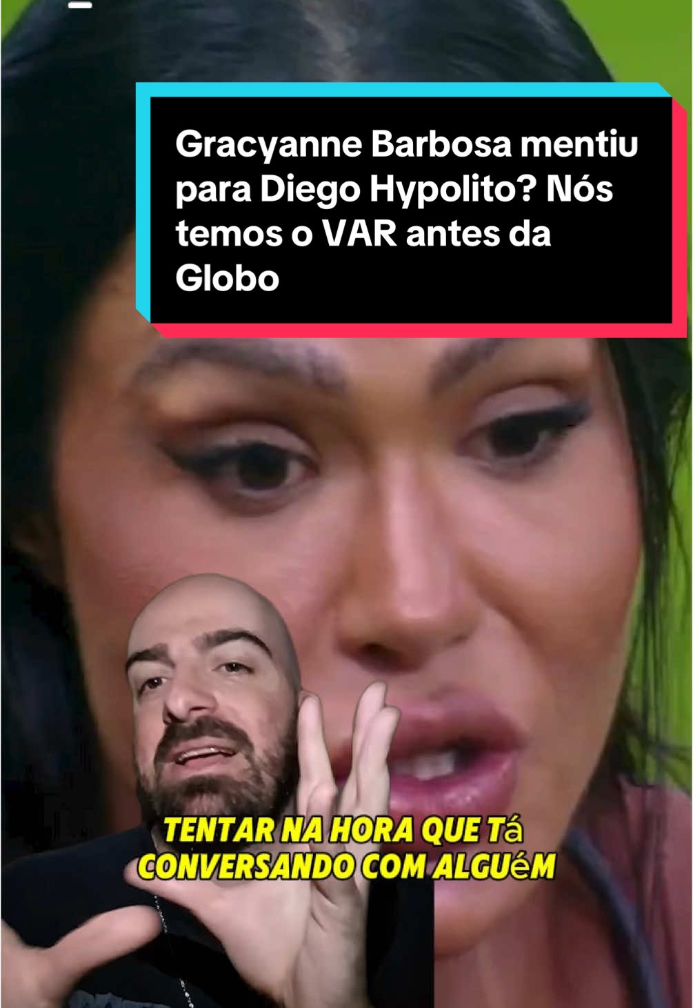 Gracyanne Barbosa mentiu para Diego Hypolito? Nós temos o VAR antes da Globo #bbb #bbb25 #bigbrotherbrasil #gracyannebarbosa #diegohypolito @luigi.civalli 