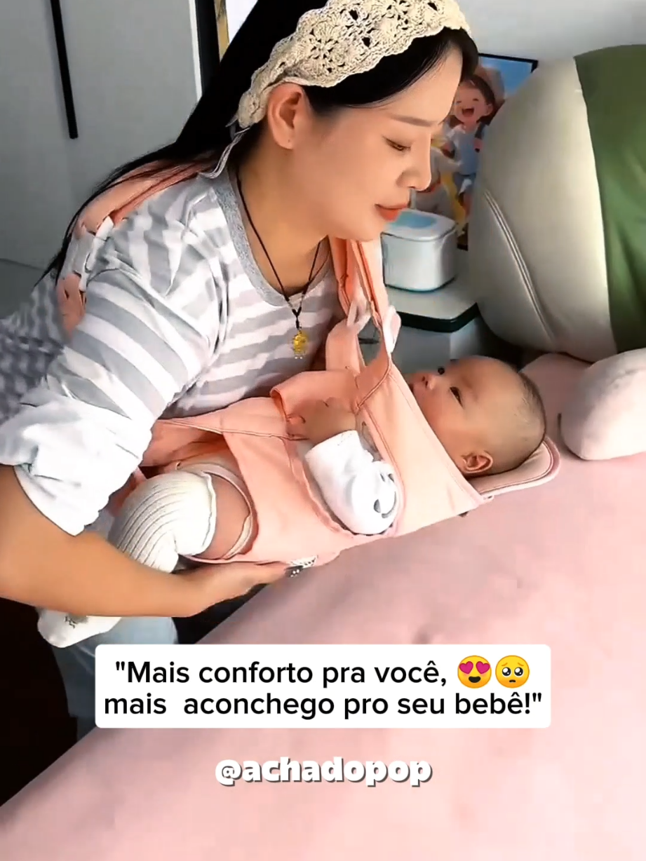 Canguru Carregador de Bebê #achadinhos #shopee #bebê  #bebêseguro #mãooslivres #bebêsfofos #acheinashopee 