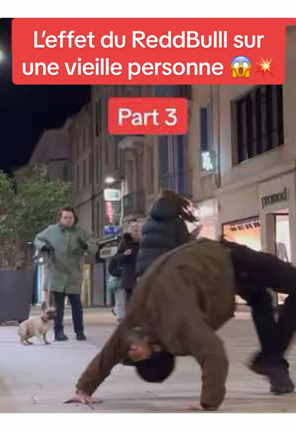 Part 3 | l’effet RedBull sur une vieille personne 💥💥 #redbull #danse #performance #reaction #cameracachee #prank @Red Bull @redbullfrance @Red Bull España 