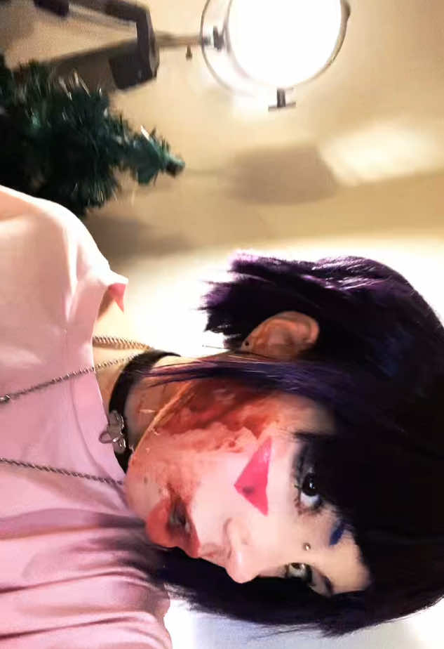 💜🎧🎤- ❕#fakeblood #kyokacosplay #kyokajiroucosplay #kyokajirocosplay #jirocosplay #jirokyokacosplay #jiroukyokacosplay #bnhacosplay #mhacosplay 