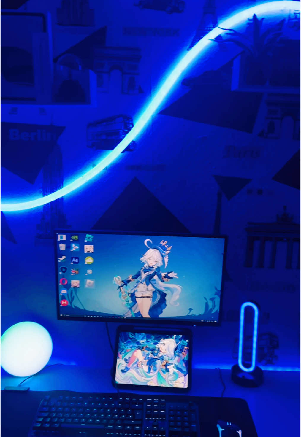 I need her 😭😭 #GenshinImpact #hoyoverse #fy #fyp #genshintiktok #genshin #viral #furina #furinagenshinimpact #furinadefontaine #furinathemesong #setup #GamingSetup #setupgaming #furinasetup 