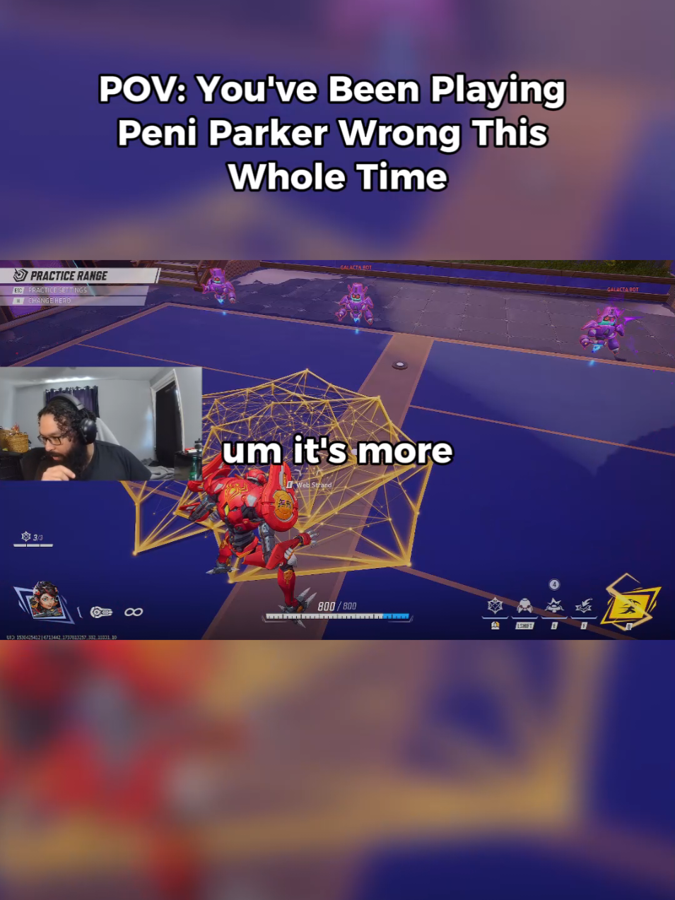 wish I knew this tip for Peni Parker 🥲 #marvelrivals 