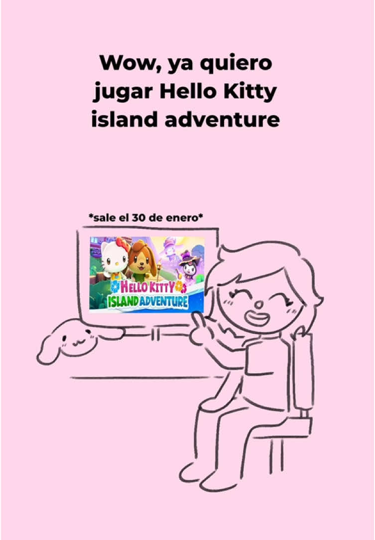 Que dolor no poder jugar el Hello Kitty island adventure con calma 😭😭😭 #hellokittyislandadventure #girls #artedigital #artistadigital #animacion