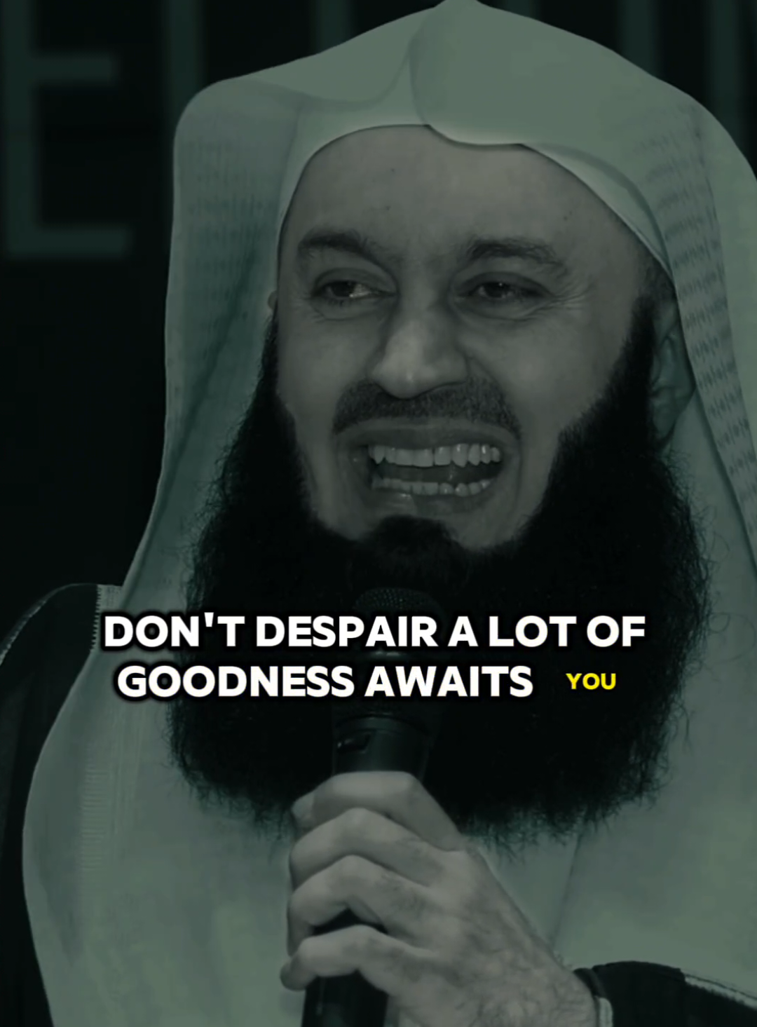 Don't Despair a lot of goodness awaits you..! #muftimenk #muftimenkofficial #islamicreminder #motivation #muslim #islamic_video #1millionaudition #viralvideo #fyp #foryoupage 