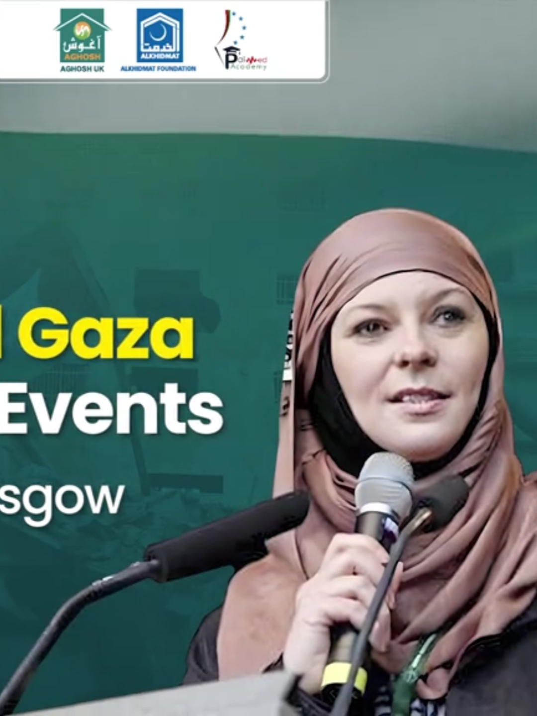 Join us this February for a heartfelt series of Charity Dinners in Solidarity with Gaza, featuring our special guest, Sister Lauren Booth. From London to Glasgow, we’re coming together to raise urgent funds and show our unwavering support for the people of Gaza. 📍 Tour Dates & Cities: 📅 Feb 14 - Feb 23 📌 Bradford, London, Liverpool, Coventry, Oxford, Peterborough, Nottingham, Glasgow, Telford This is more than just a dinner—it’s a chance to stand together in compassion and action during this critical time. Every ticket purchased directly helps those in need. 🎟 Book your place now: www.aghoshuk.org/events Let’s make a difference—because they need us now more than ever. Share this video and spread the word! #CharityForGaza #LaurenBooth #SolidarityWithGaza #London #Alkhidmat #eastlondon #husamzomlot #AghoshUK #Gaza #palestine #lauren #journalist #bbc #telford #manchester #oxford #coventry